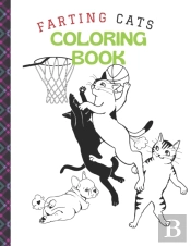 Farting Cats Coloring Book