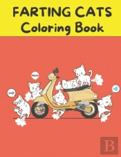 Farting Cats Coloring Book