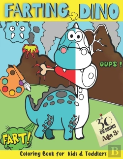 Bertrand.pt - Farting Dino Coloring Book For Kids And Toddlers 30 Designs