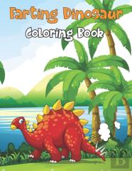 Farting Dinosaur Coloring Book