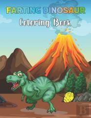 Farting Dinosaur Coloring Book