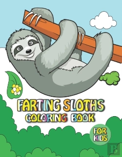 Bertrand.pt - Farting Sloths Coloring Book For Kids