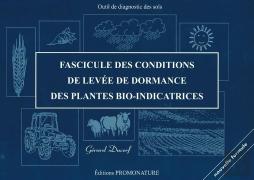 Fascicule Des Conditions De Levée De Dormance Des Plantes Bio-Indicatrices