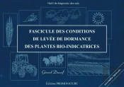 Fascicule Des Conditions De Levée De Dormance Des Plantes Bio-Indicatrices