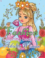 Fashion Coloring Book For Adults Woman