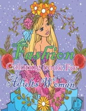 Fashion Coloring Book For Adults Woman