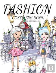 Fashion Coloring Book For Girls Ages 8-12