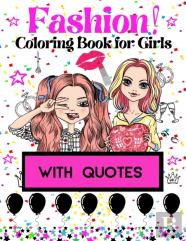 Fashion Coloring Book For Girls
