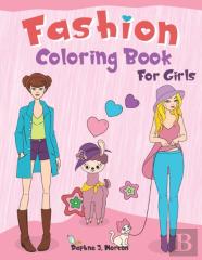 Fashion Coloring Book For Girls