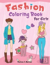 Fashion Coloring Book For Girls
