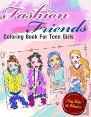 Fashion Coloring Book For Girls