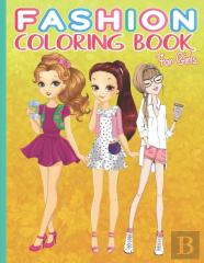 Fashion Coloring Book For Girls