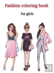 Fashion Coloring Book For Girls