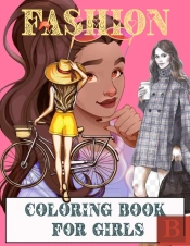 Fashion Coloring Book For Girls