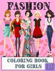 Fashion Coloring Book For Girls
