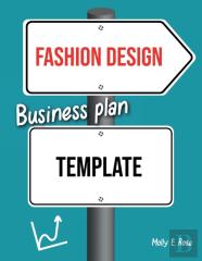 Fashion Design Business Plan Template