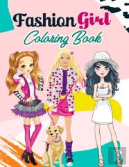 Fashion Girl Coloring Book