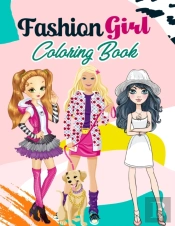 Fashion Girl Coloring Book