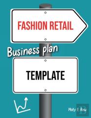 Fashion Retail Business Plan Template