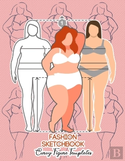 Bertrand.pt - Fashion Sketchbook Curvy Figure Templates
