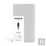 Fashionary Mini Felt Grey Mens Sketchbook A6 (Set Of 3)