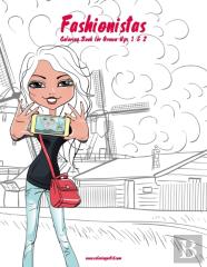 Fashionistas Coloring Book For Grown-Ups 1 & 2