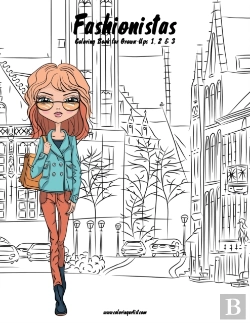 Bertrand.pt - Fashionistas Coloring Book For Grown-Ups