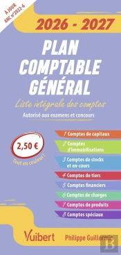 Fast & Curious : Plan Comptable Général (Autorisé Aux Examens Et Concours) : La Liste Intégrale Des Comptes, À Jour Du Règlement Anc N° 2022-6 (Édition 2026/2027)