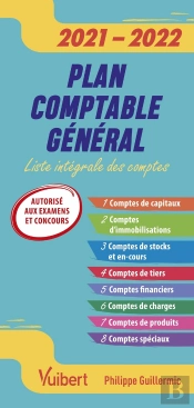 Fast & Curious ; Plan Comptable Général ; Liste Intégrale Des Comptes (Édition 2021/2022)