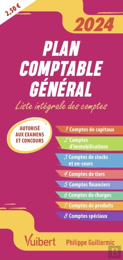 Bertrand.pt - Fast & Curious : Plan Comptable Général : Liste Intégrale Des Comptes (Édition 2024/2025)