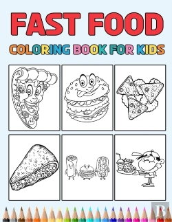 Bertrand.pt - Fast Food Coloring Book For Kids