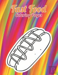 Fast Food Coloring Pages