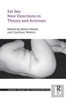 Fat Sex: New Directions In Theory And Activism