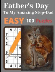 Father'S Day  To My Amazing Step-Dad Easy 100 Puzzles