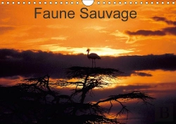 Bertrand.pt - Faune Sauvage Calendrier Mural 2018 Din A4 Horizontal