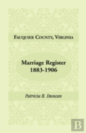 Fauquier County, Virginia, Marriage Regi