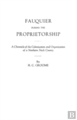 Bertrand.pt - Fauquier During The Proprietorship