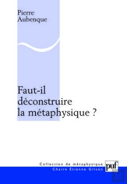 Bertrand.pt - Faut-Il Déconstruire La Métaphysique ?