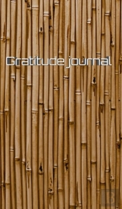 Faux Bamboo Gratitude  Creatve Journal