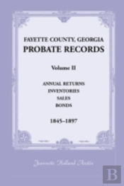 Fayette County, Georgia Probate Records