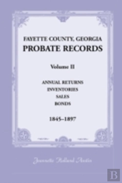 Bertrand.pt - Fayette County, Georgia Probate Records