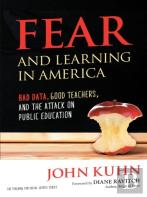 Fear And Learning In America