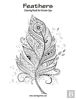 Bertrand.pt - Feathers Coloring Book For Grown-Ups 1