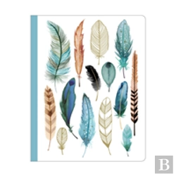 Bertrand.pt - Feathers Deluxe Spiral Notebook