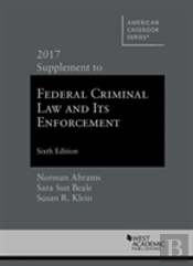 Federal Criminal Law And Its Enforcement