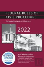 Federal Rules Of Civil Procedure And Selected Other Procedural Provisions, 2022