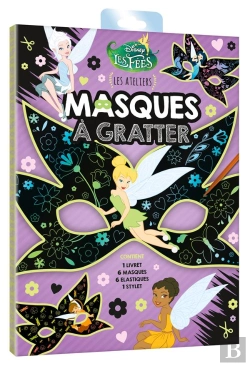 Bertrand.pt - Fee Clochette - Pochette Les Ateliers Disney - Masque A Gratter