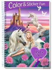 Fees Et Licornes - 3d Lenticular Color And Sticker Fun