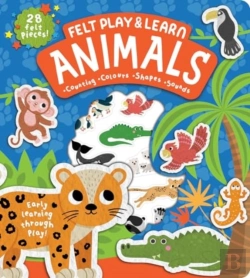 Bertrand.pt - Felt Play & Learn Animals