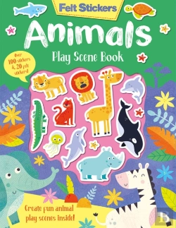 Bertrand.pt - Felt Stickers Animals Play Scene Book